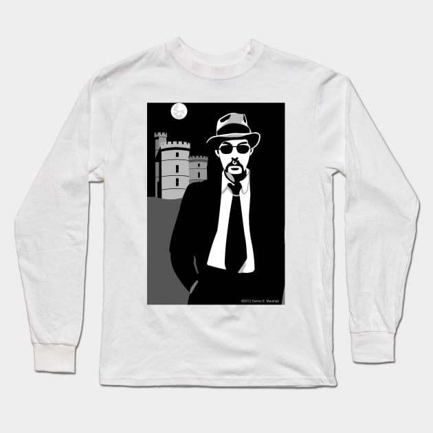 Detective Shades Long Sleeve T-Shirt by dennye